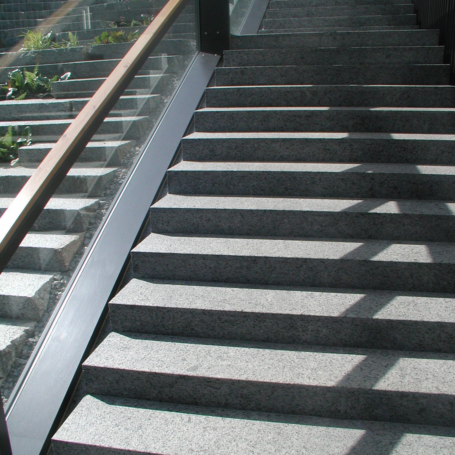 Treppenaufgang aus Granit
