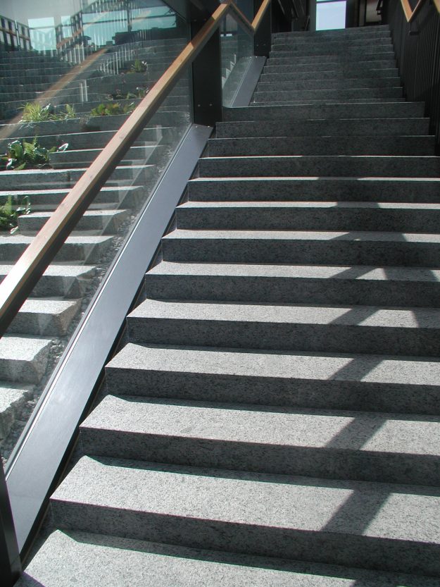 Treppenaufgang aus Granit