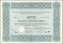 GRASYMA Natursteine GmbH Aktie